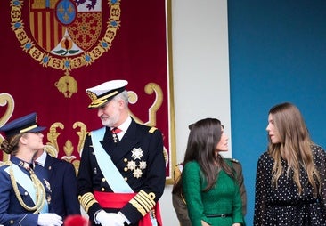 Lo que no se vio de Letizia y sus hijas el Día de la Hispanidad: complicidad familiar y el perfeccionismo de la Reina