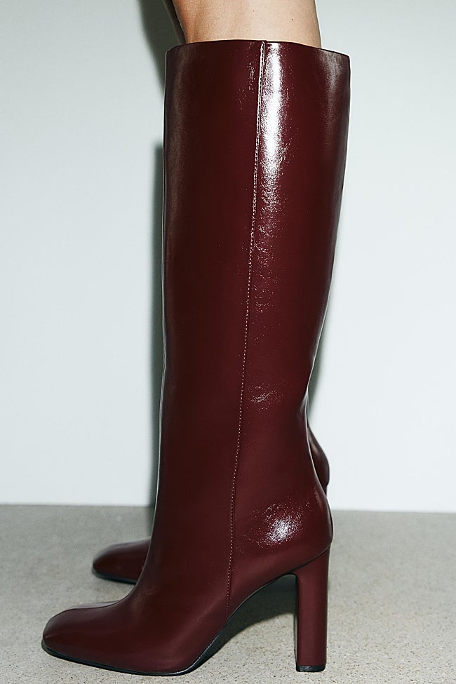 Botas altas de Zara (49,95 euros)