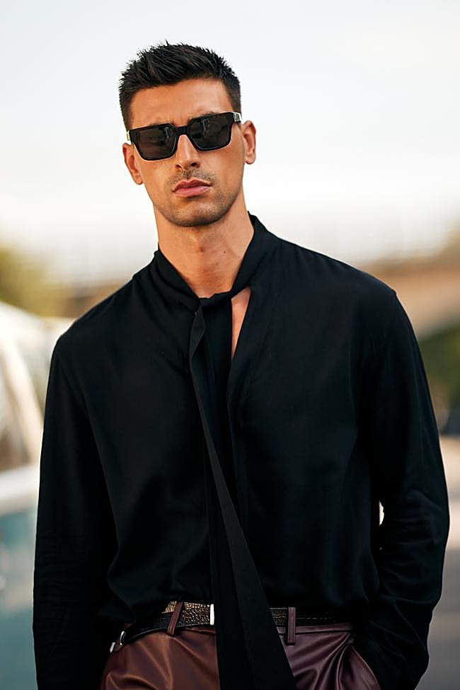 Corte de pelo fade o degradado para hombre.