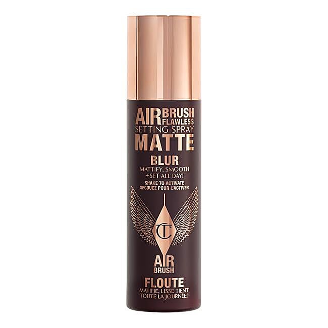 Airbrush Flawless Setting Spray Mate de Charlotte Tilbury.
