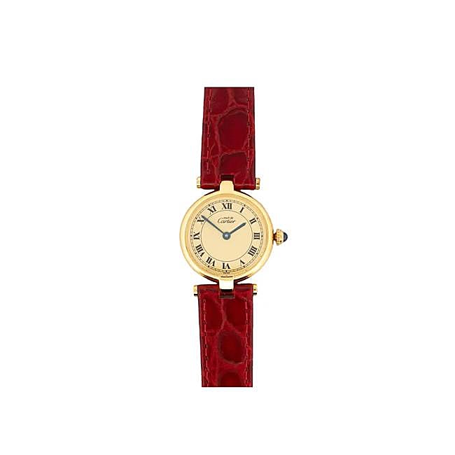 Reloj vintage Must Vendôme de Cartier disponible en Vestiare Collective.