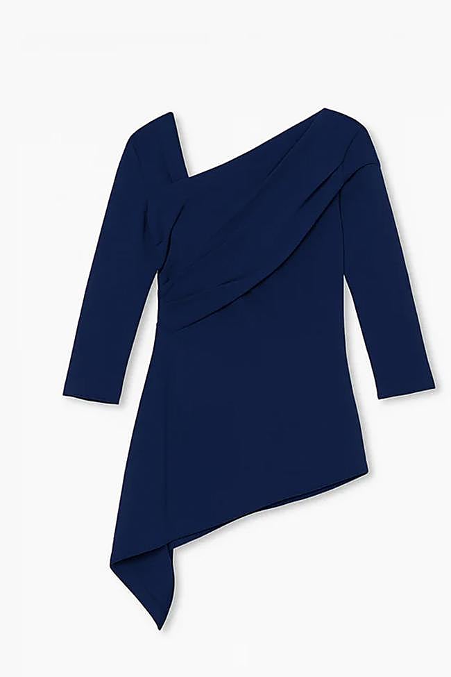 Blusa asimétrica de manga larga de Sophie & Lucie.