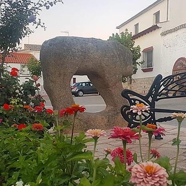 Verraco íbero, Villar del Pedroso, Cáceres