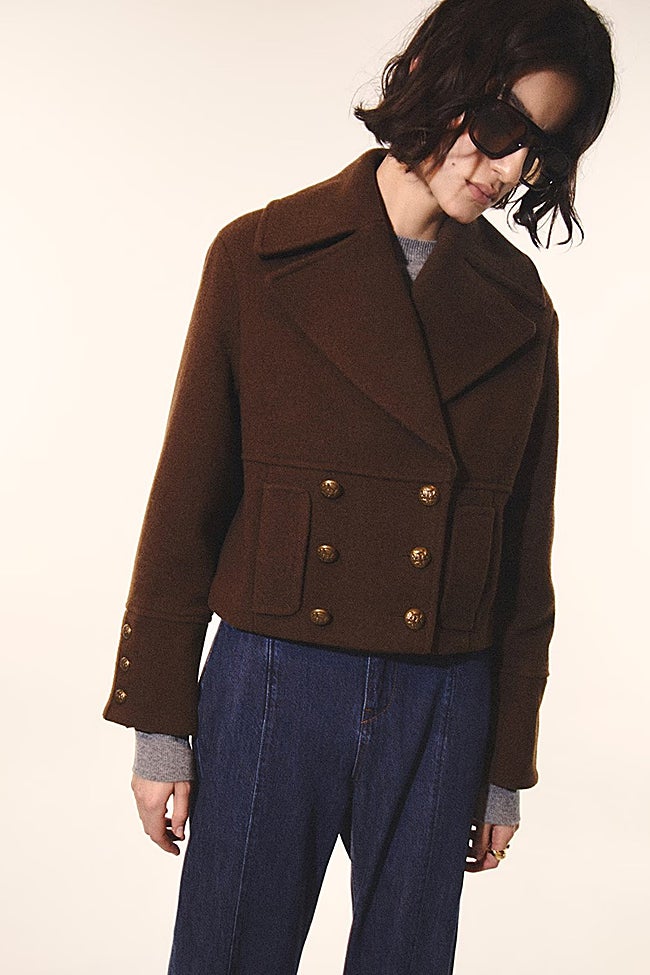 Chaqueta marrón de Sfera (69,99 euros)