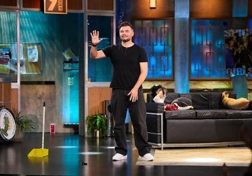 Gabriel Rufián durante su entrevista en La Revuelta.