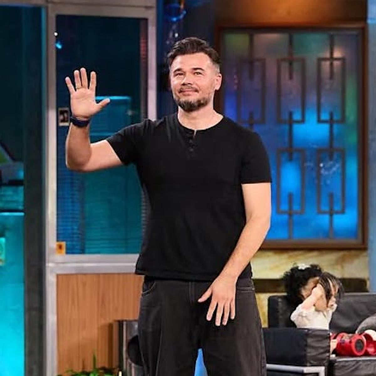 Gabriel Rufián durante su entrevista en La Revuelta.