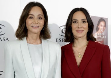 Isabel Preysler y Tamara Falcó en la presentación del libro.