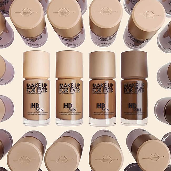 La base HD Skin de Makeup Forever está disponible en 30 tonos.