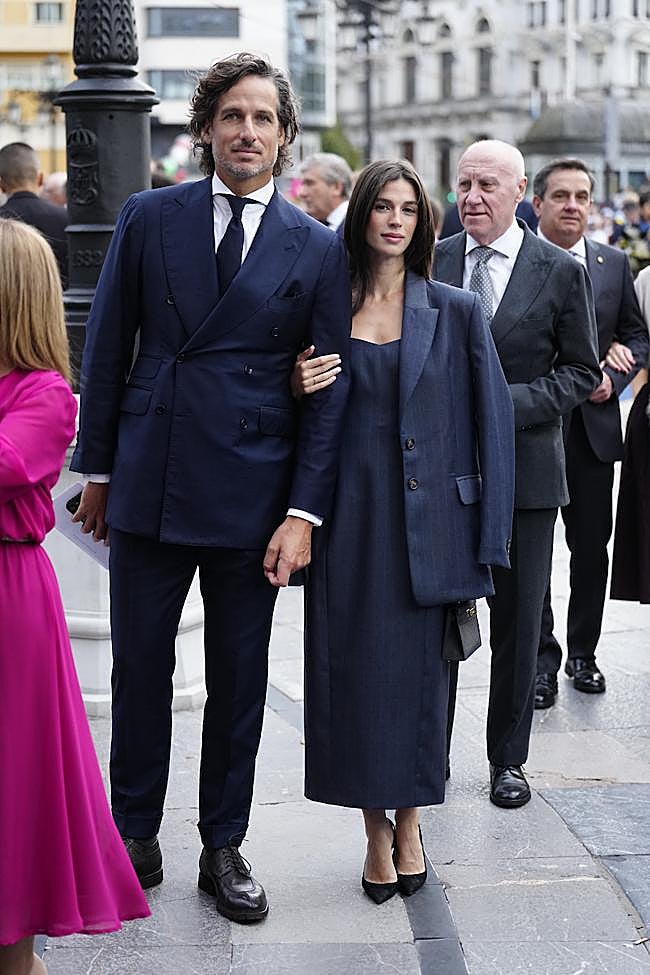 Sandra Gago y Feliciano López.