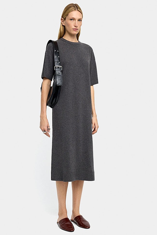 Vestido gris de Parfois (35,99 euros)