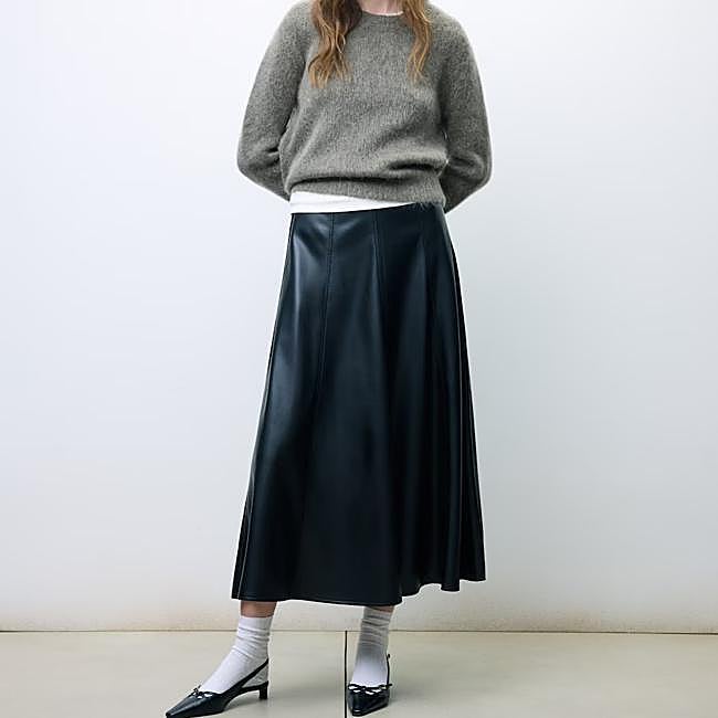 Falda azul de Tintoretto, 59,99 euros.