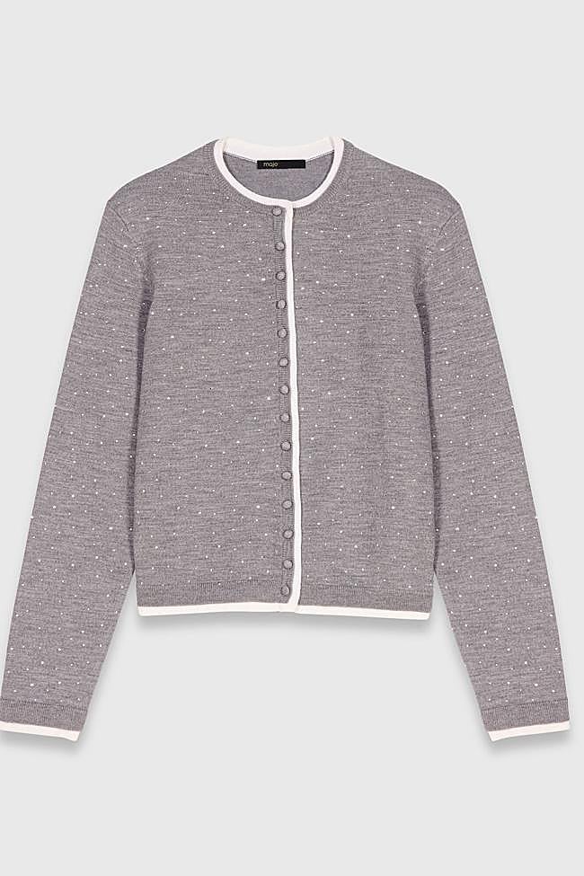 Cárdigan con strass (245€)