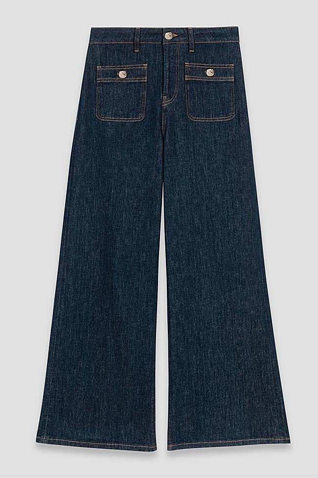 Vaqueros anchos (195€)