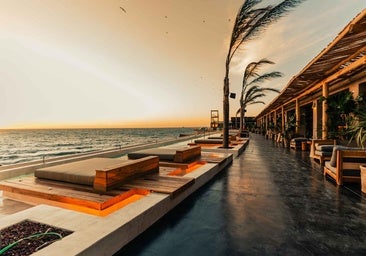 La magia del atardecer sobre el Atlántico.