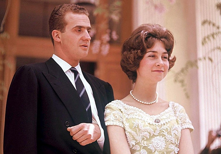 El rey Juan Carlos I junto a doña Sofía, en una imagen de archivo.