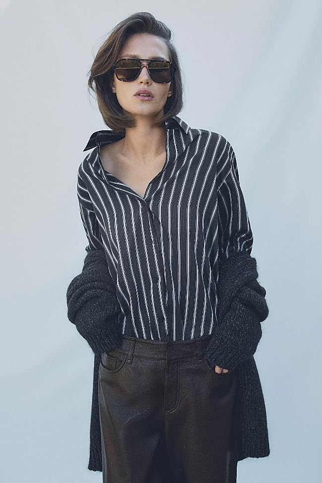 Camisa de rayas de Massimo Dutti (59,99 euros)