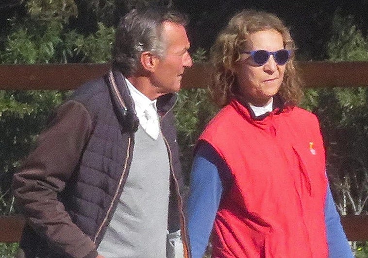 Luis Astolfi y la infanta Elena mantienen una «entrañable amistad».