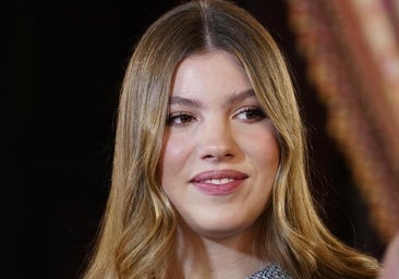 La infanta Sofía en la entrega del Toisón de Oro