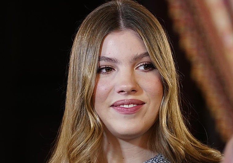 La infanta Sofía en la entrega del Toisón de Oro