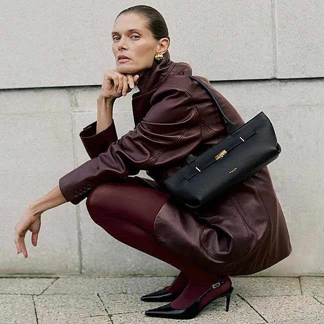 Bolso The New York Shoulder de DeMellier London, 455 euros.