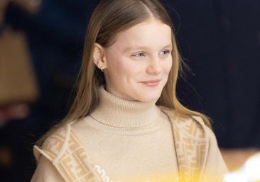 Charlène y la princesa Gabriella durante la inauguración de la Navidad en Mónaco.