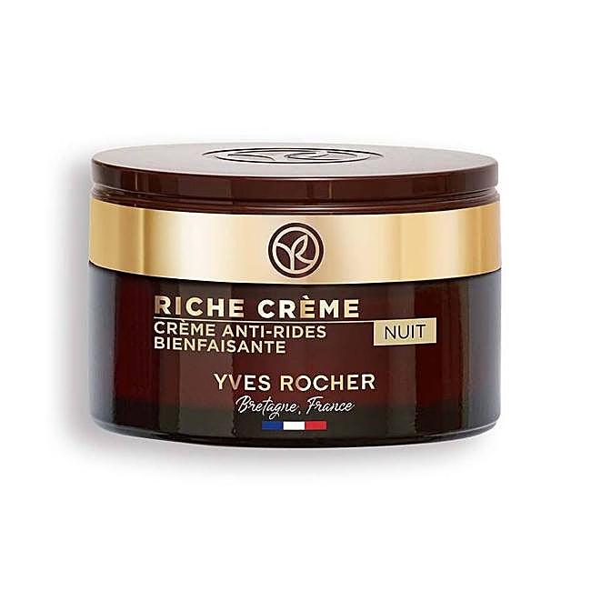 Yves Rocher Crema Anti-Arrugas Nutrición Noche.