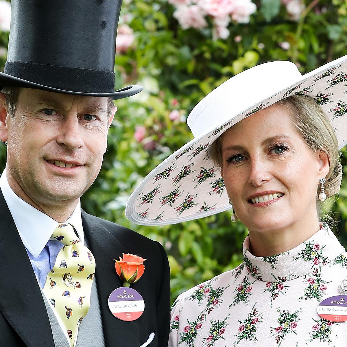 Los duques de Edimburgo.