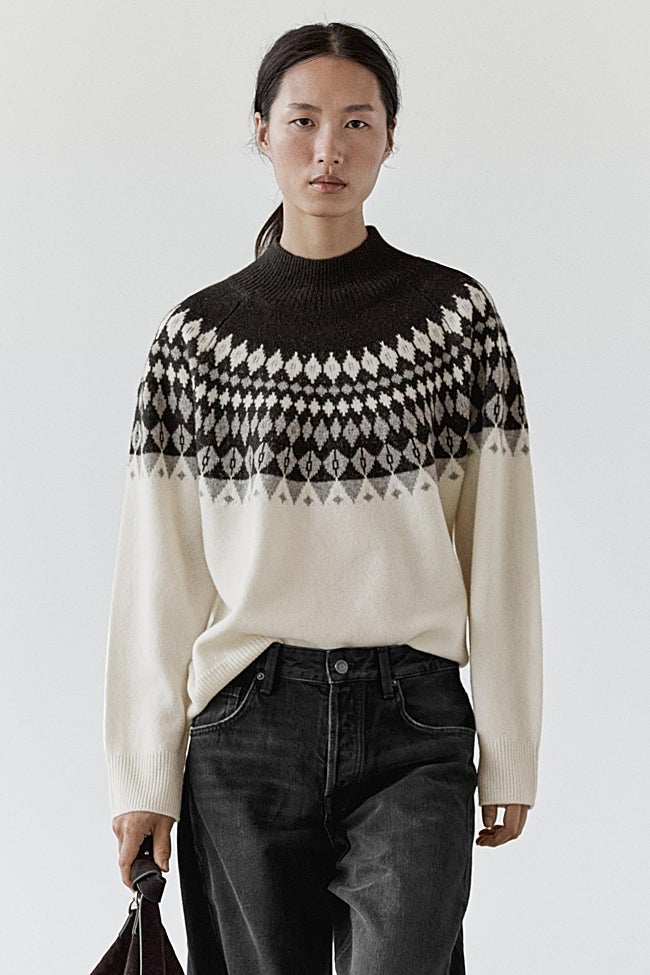 Jersey jacquard de Massimo Dutti (89,99 euros)