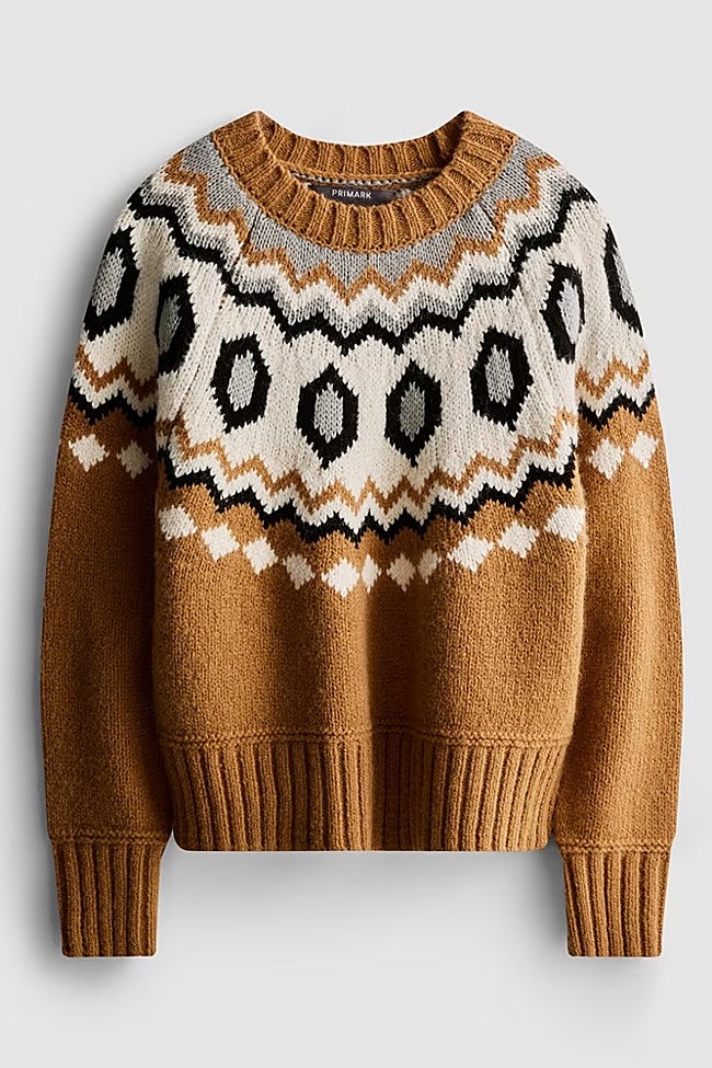 Jersey con grecas de Primark (20 euros)