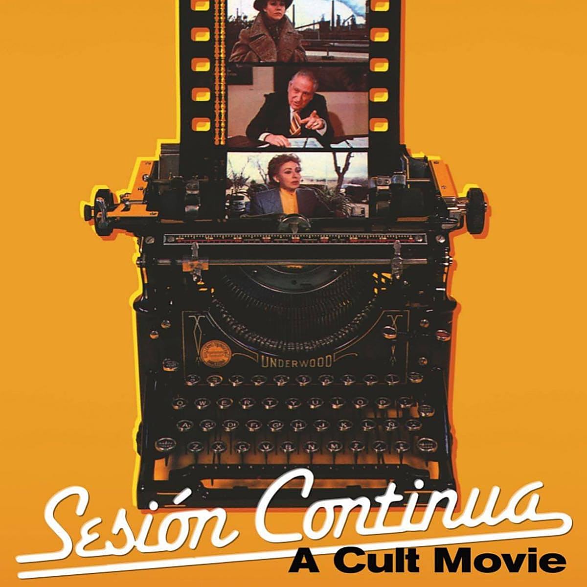 Cartel de la película Sesión continua, de José Luis Garci.