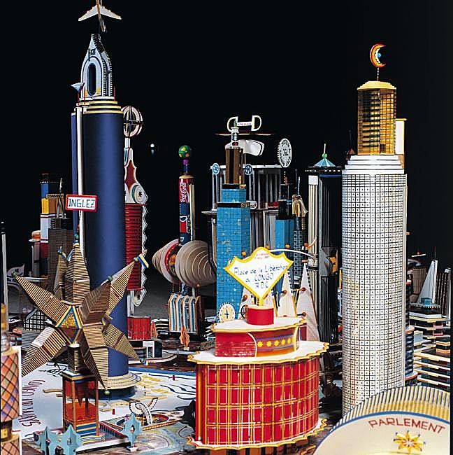 Project pour le Kinshasa du troisième millénaire, de Bodys Isek Kingelez.