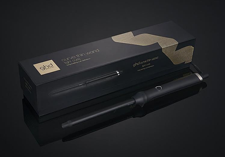 La tenacilla ghd Curve Thin.