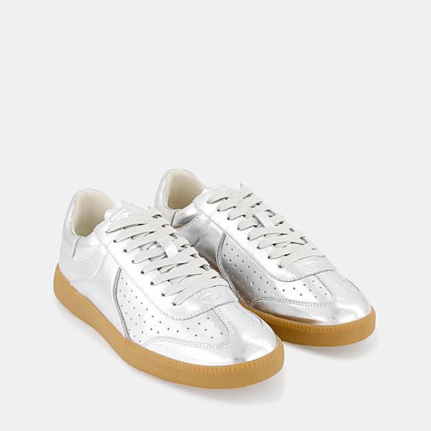 Zapatillas plateadas de Tintoretto.