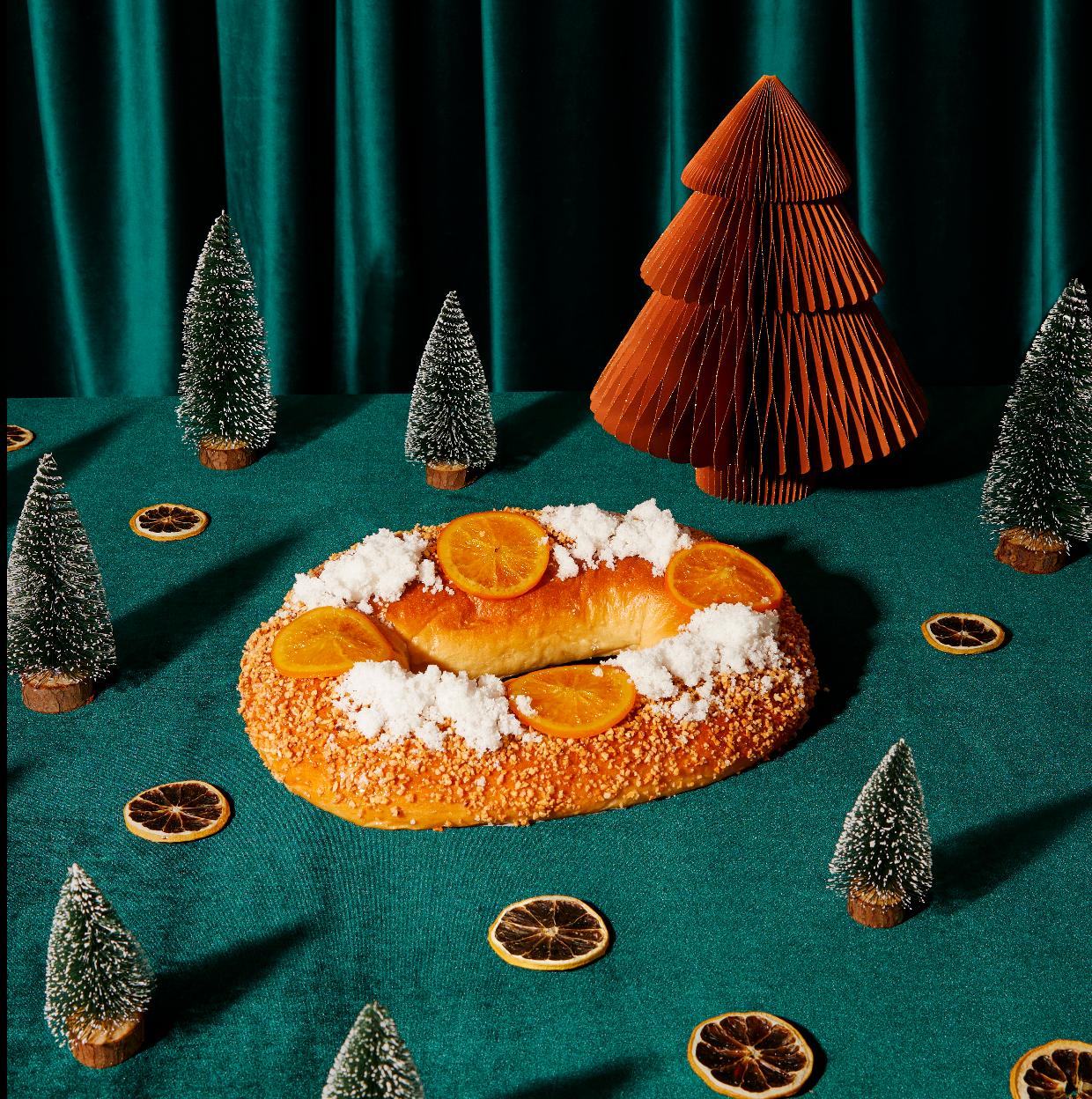 El roscón de Reyes de Madreamiga, el segundo del certamen de la ciudad de Madrid y el primero en la redacción de Mujerhoy.