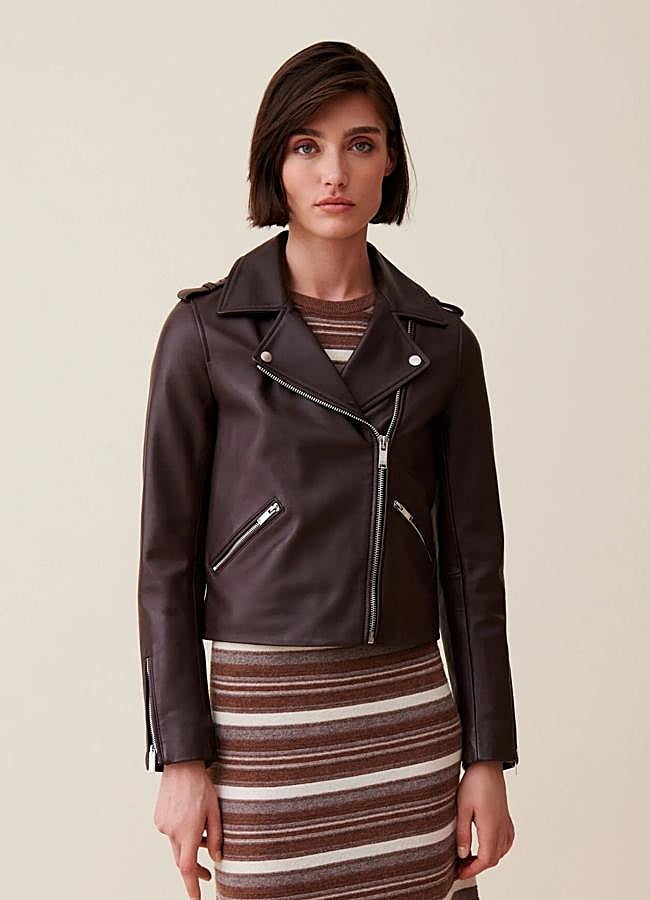 Imagen - Chaqueta de cuero de Claudie Pierlot (445 euros).