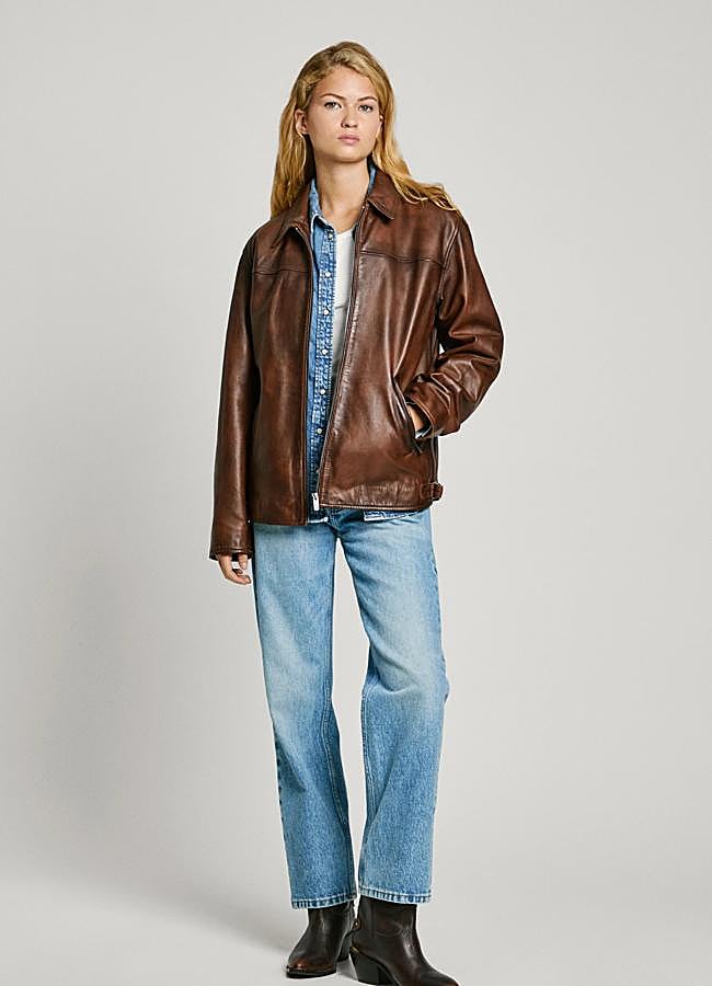 Imagen - Chaqueta de cuero de Pepe Jeans.