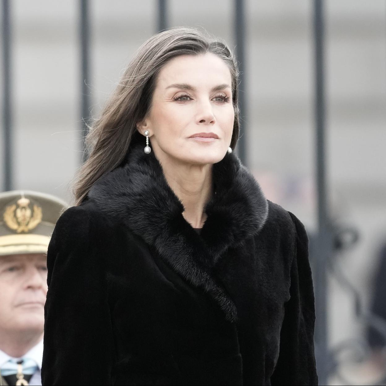 La reina Letizia en la Pascua Militar 2025.