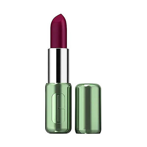 Pop Longwear Matte Lipstick en tono Bold Pop de Clinique. Precio: 17,98 euros