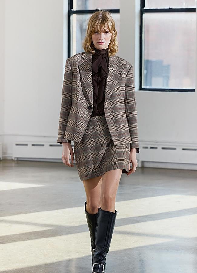 Imagen - Blazer con estampado de cuadros