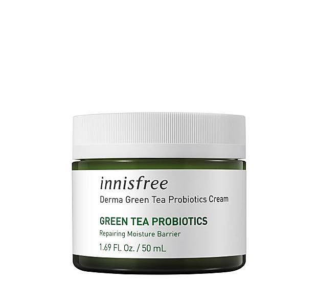 Innisfree Derma Formula Green Tea Probiotics Cream.