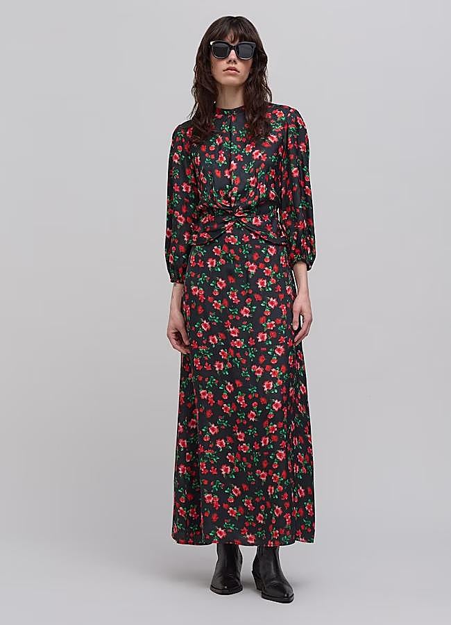 Imagen - Vestido largo estampado de IKKS, 127,50 euros.