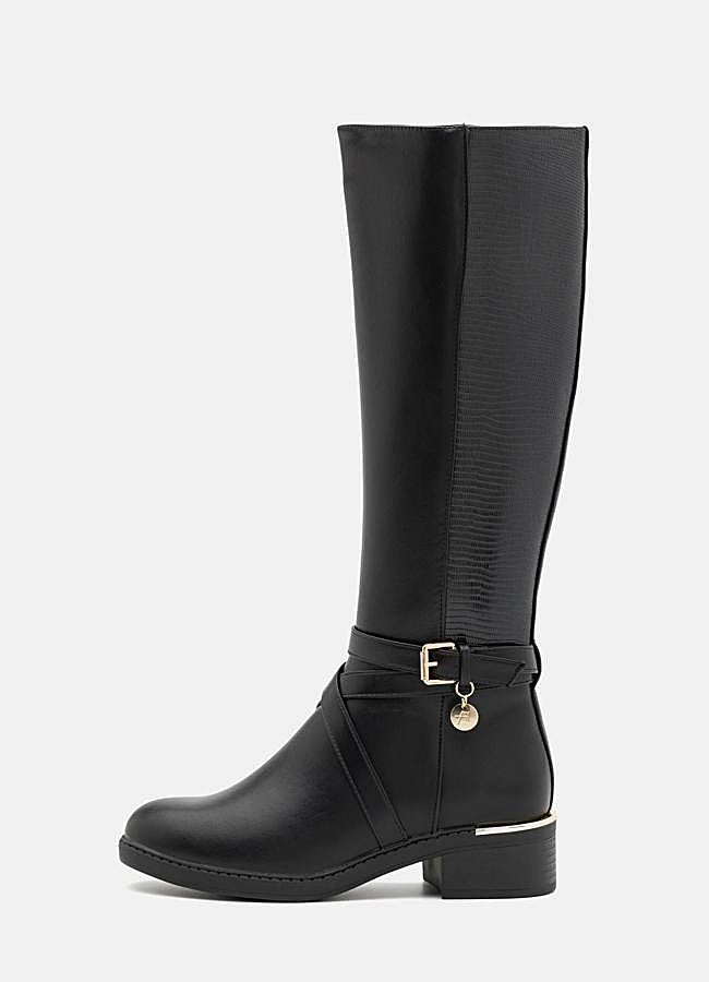 Imagen - Botas con hebilla dorada de Anna Field, a la venta en Zalando, 41,99 euros.
