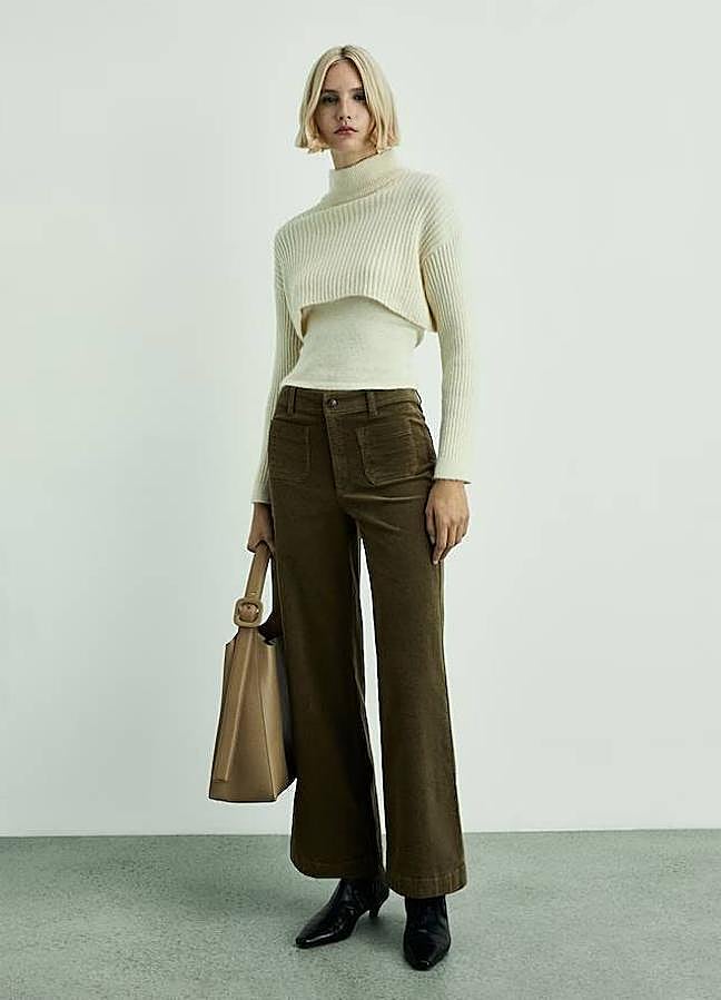 Imagen - Pantalón Catherin culotte pana (19,99€)/ MANGO