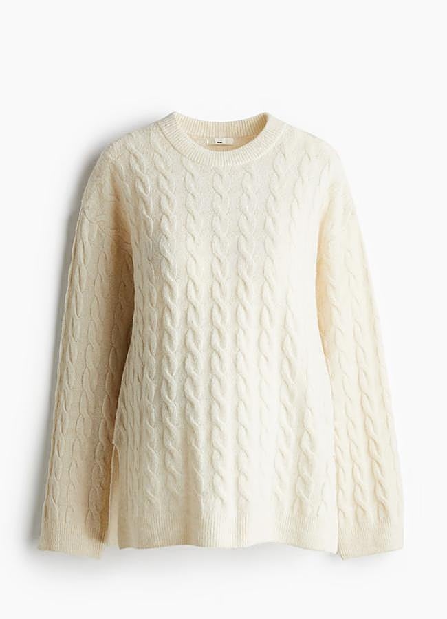 Imagen - Jersey de punto trenzado de H&M, 27,99 euros.