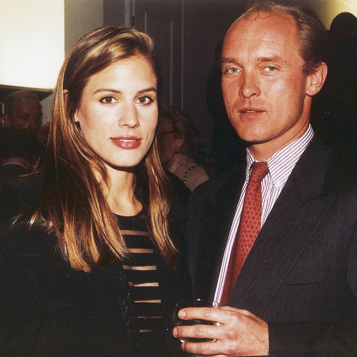 Carl-Eduard von Bismarck con su segunda esposa, Celia. 