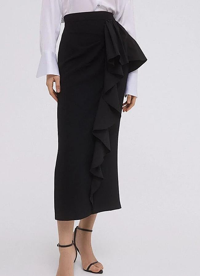 Imagen - Falda midi de TFP by Tamara Falcó (94€ en Pedro del Hierro)