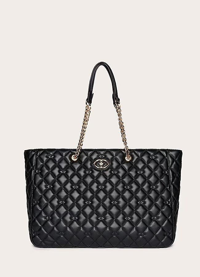 Imagen - Bolso acolchado shopper negro