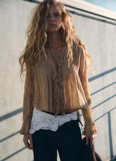 Imagen - Camisa con volantes de Zara (25,95 euros)