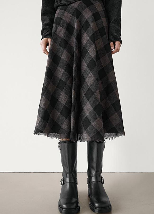 Imagen - Faldas de cuadros (MASSIMO DUTTI)