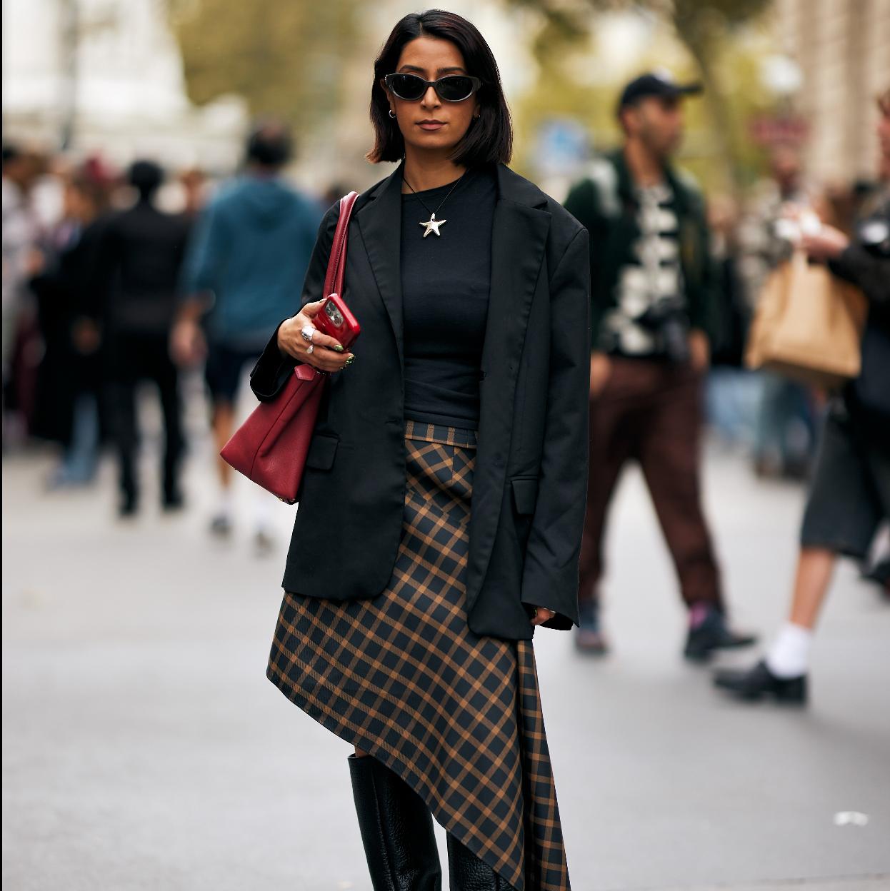 Faldas de cuadro tendencias